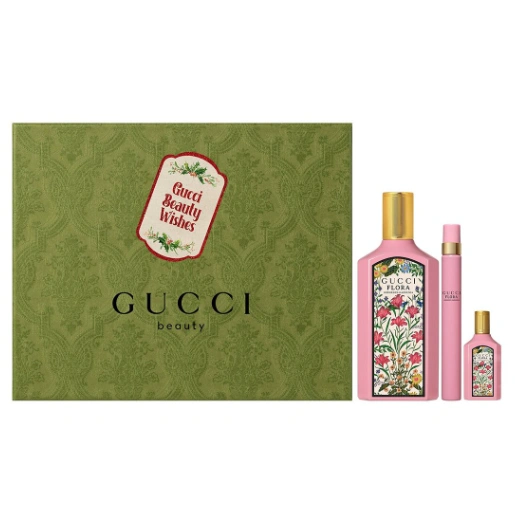 Gucci 古驰Flora Gorgeous Gardenia 绮梦栀子香水三件套8.4折$159.99